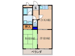 サンジェルマンの物件間取画像